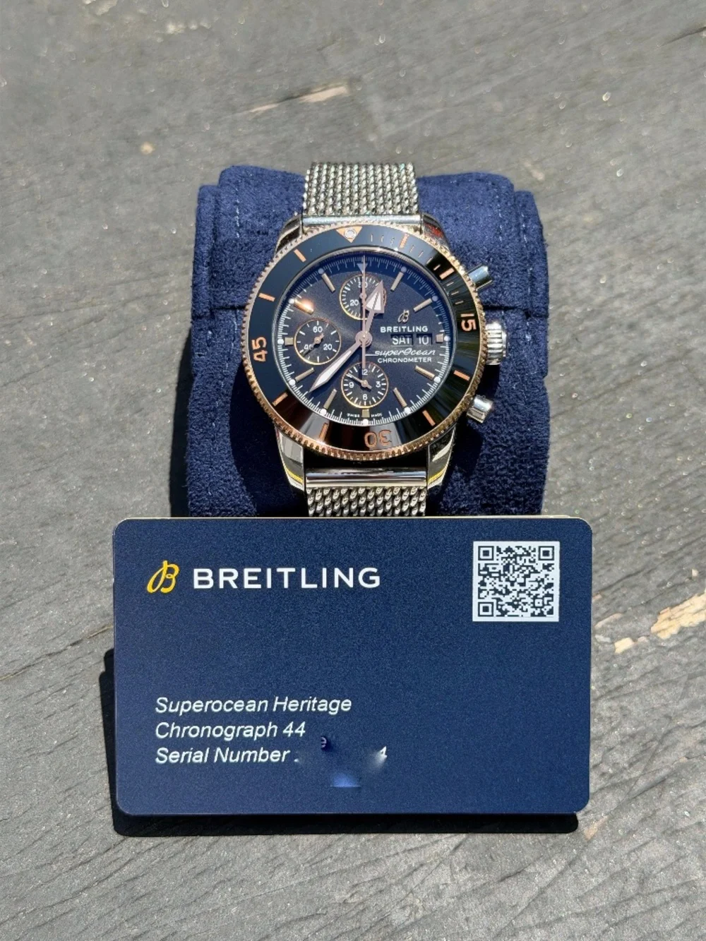 Breitling Superocean Heritage Chronograph 44 - Excellent Condition , Box&papers